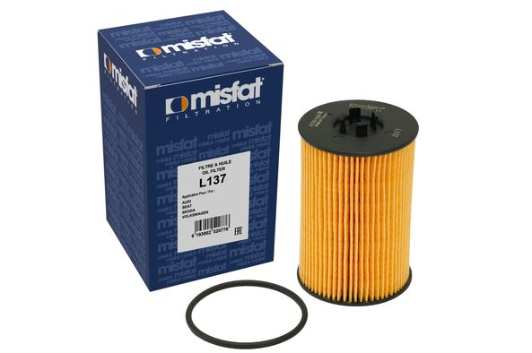 Filtre à huile MISFAT FILTRATION ref. L137